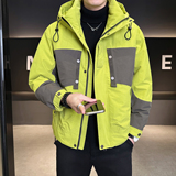 标50绒冬季连帽羽绒服男士2025新款保暖外套男B320-28998-P228，男装羽绒服，电商B320