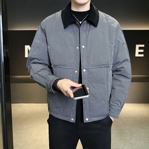 标90绒 冬季羽绒服男士2025新款保暖外套男装B320-9911-P265图片