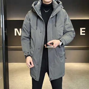 标50绒 冬季中长款羽绒服男士2025新款外套男装B320-9955-P275图片