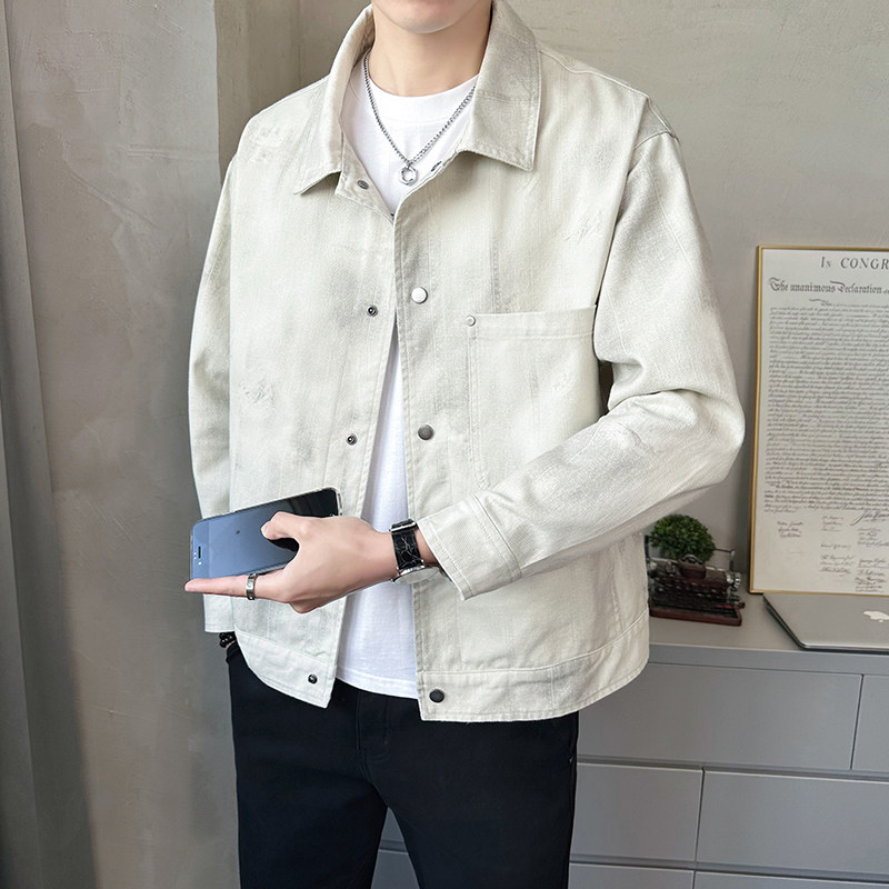 秋装夹克男士休闲2025新款青年外套男装B320-0068-P145,男装夹克,电商B320
