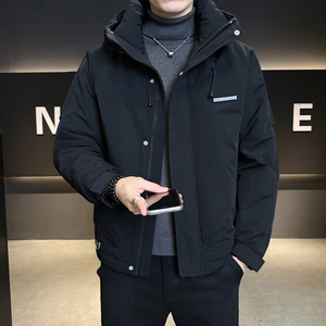 标50绒 连帽羽绒服男士2025新款外套男装B320-6605-P225328图片