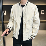 店主风棒球夹克男秋季2025新款夹克衫外套男秋装B320-6107-P115，男装夹克，电商B320
