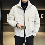 标90绒冬季立领羽绒服男士2025新款外套男装B320-9918-P255，男装羽绒服，电商B320