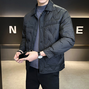 新标90绒 冬季轻薄羽绒服男士时尚保暖外套男装B320-5562-P195图片