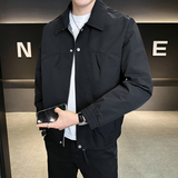 店主风夹克男士休闲时尚2025新款翻领外套男装B320-2532-P105，男装夹克，电商B320