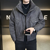 新标90绒 美式皮衣羽绒服男冬季2025新款休闲外套B320-818-P305,男装皮衣,电商B320, 新标90绒 美式皮衣羽绒服男冬季2025新款休闲外套B320-818-P305,男装皮衣,电商B320,