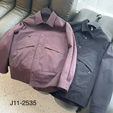 店主风夹克男装2025秋装新款百搭休闲外套男上衣B320-2535-P135，男装夹克，电商B320
