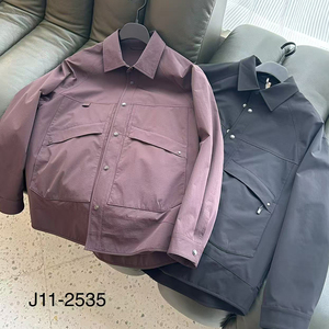 店主风夹克男装2025秋装新款百搭休闲外套男上衣B320-2535-P135图片