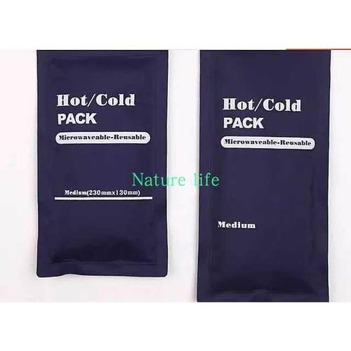 5pc Durable Reusable Hot Cold Ice Heat Gel Pack Pad FirstAid