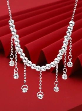 6643号 足银990有求必应珠珠项链新中式轻奢精致百搭直播爆款