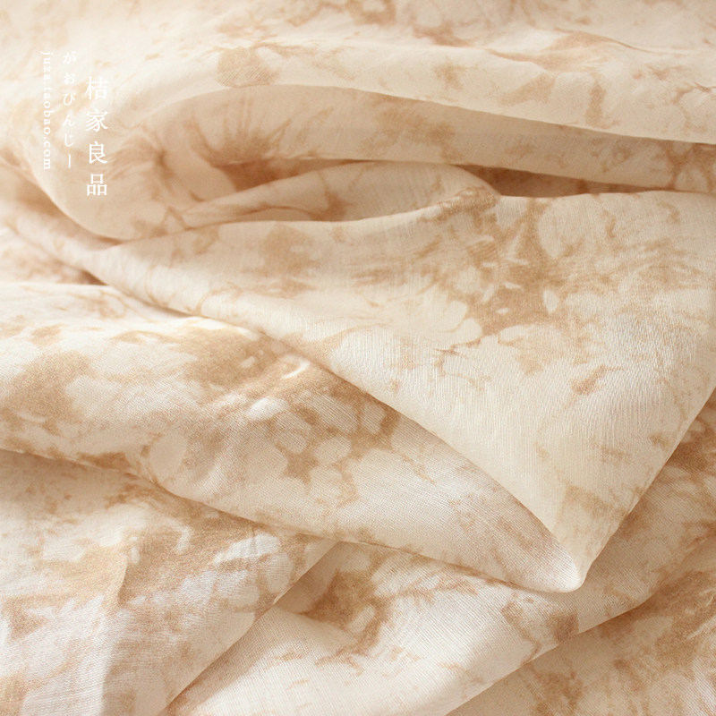 高级感天丝柔软布料汉服裙子面料