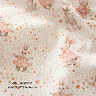 特价韩国细纱帆布衣服床品装饰拍照发圈桌布床单纯棉布料面料