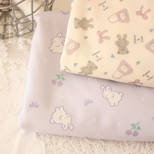 公主风韩国单条绒灯芯绒布料衣服手工发圈宝宝靠垫裙子衬衫面料