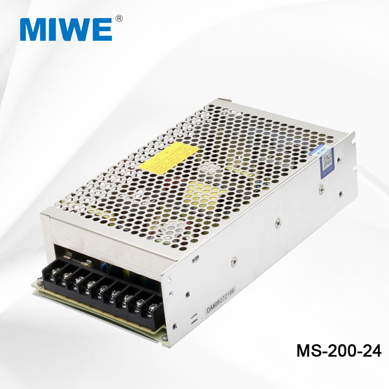 MIWE麦纬电源24V8.3A200W S-200-24LED开关电源监控电源稳压电源