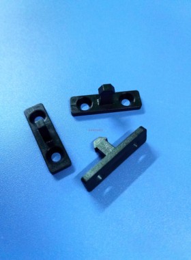 环保黑色门扣按压开关公扣DLA-1,活动推扣公端,配合母扣循环使用