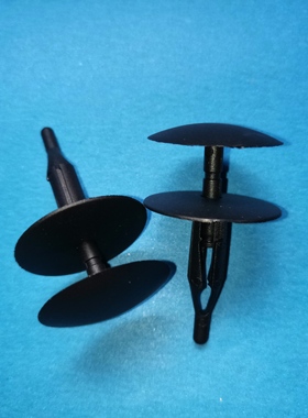 环保尼龙黑色卡扣GA-C602-01面板贴合型半圆头,子母扣,膨胀穿心钉