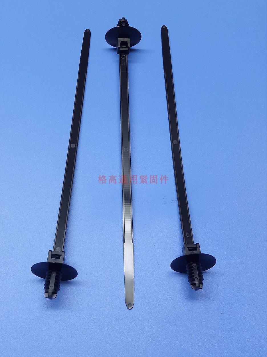 环保尼龙黑色卡孔式扎带,绑线,束线带GT50SDP6,理线线束,源头工厂