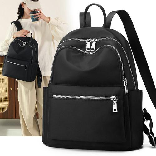 牛津布双肩包新款韩版大容量