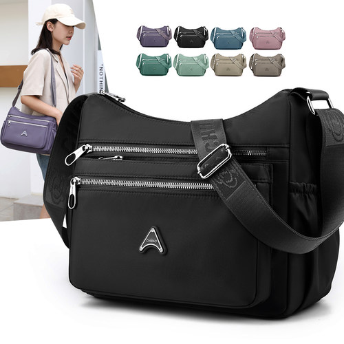 大容量单肩斜挎包女时尚百搭