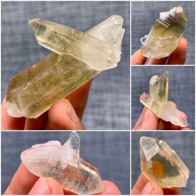 柠檬水晶天然矿物标本宝石