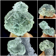 福建透绿萤石水晶花天然矿物晶体矿石标本摆件教学观赏收藏奇石