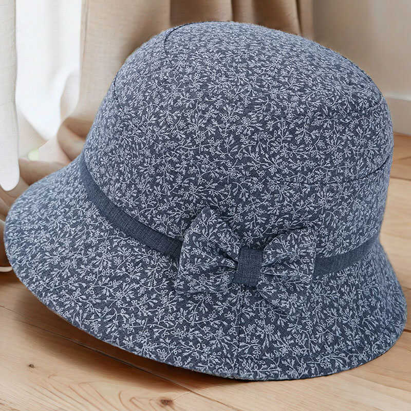 中老年帽子短檐遮阳奶奶帽春秋天