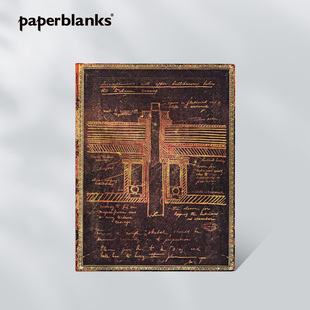 paperblanks正品软皮书笔记本牛皮纸日记本手账本手帐记录摘抄本