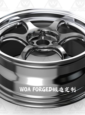 定制16寸RGD2款锻造轮毂适用飞度锋范哥瑞思迪适配雅阁新思域凌派