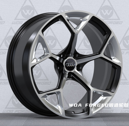 RS4RS5新款轮毂锻造改装定制