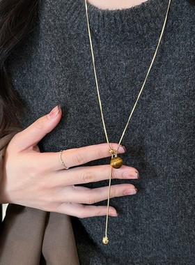 精致颈链新款上市合金设计感长款
