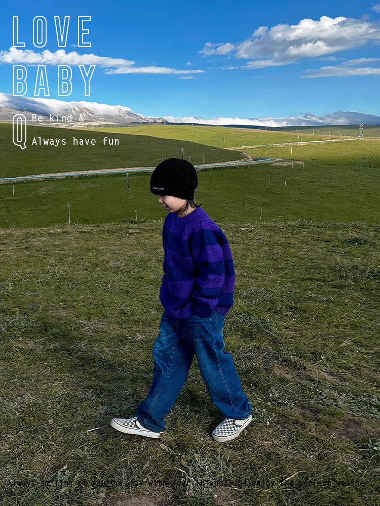 1111大促LBQ原创童装 经典水洗百搭小脚牛仔裤中性儿童牛仔裤,童装/婴儿装/亲子装,儿童牛仔裤,淘宝优惠券,粉丝福利购,淘宝优惠卷