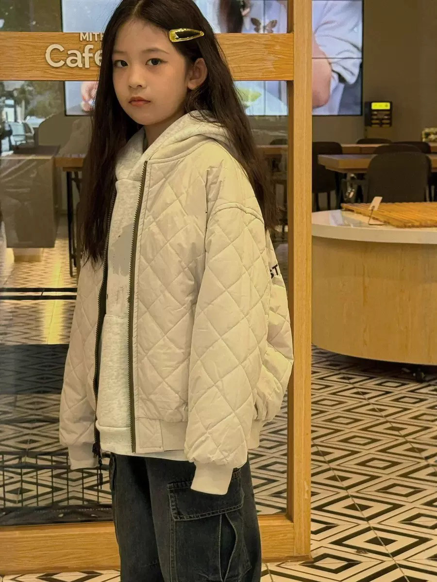 中大童男女童秋冬外套双面棉服