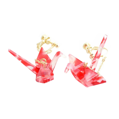 gargle传统文化千纸鹤礼物耳饰品