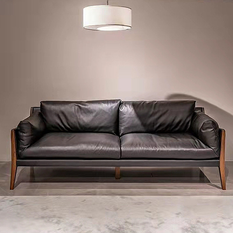 三人位单人皮沙发椅 设计师高档轻奢沙发羽绒沙发书房客厅沙发,住宅家具,皮艺沙发,淘宝优惠券,粉丝福利购,淘宝优惠卷