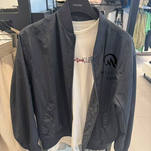 CK男士双面穿棒球服夹克