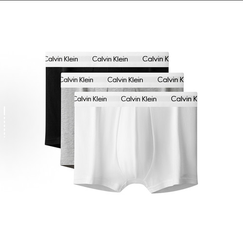 CK25新款男士休闲时尚简约百搭舒适透气平角内裤U2664门店同款