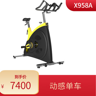 DHZFITNESS大胡子运动健身器材X958A动感单车女士静音室内