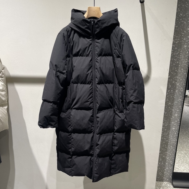 LESS国内代购2024冬环保平纹H型休闲中长款鹅绒服2O0C13240-4995