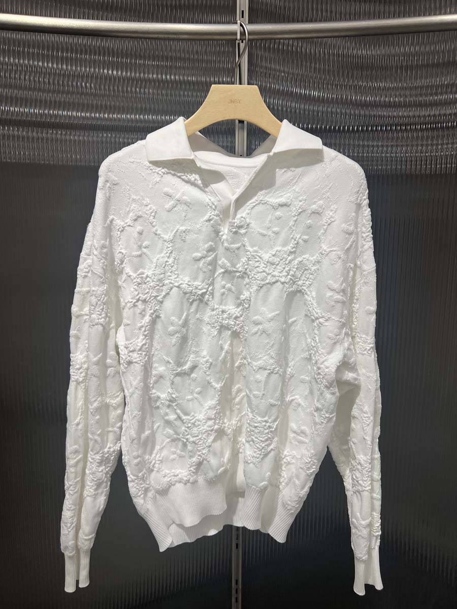 5O2310250宽松针织衫翻领
