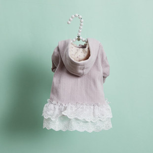 燕子萌宠屋韩国代购Louisdog猫狗新款时尚连帽外套上衣