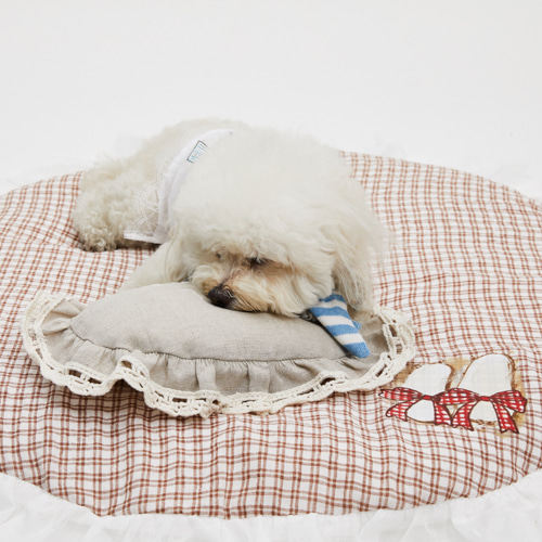 燕子萌宠屋韩国代购Louisdog小型猫狗枕头玩具