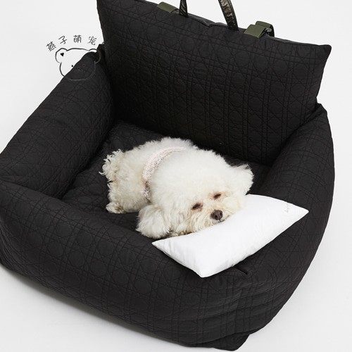 燕子萌宠屋韩国代购 louisdog猫狗车载可拆卸清洗沙发坐垫宠物窝