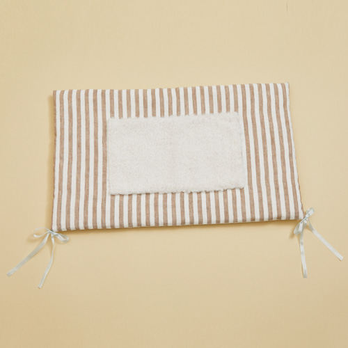 燕子萌宠屋韩国代购louisdog宠物猫狗舒适柔软长方形条纹坐垫子