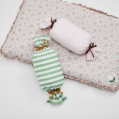 燕子萌宠屋韩国代购 louisdog宠物猫狗时尚条纹糖果枕头