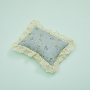 燕子萌宠屋韩国代购 louisdog宠物猫狗时尚蕾丝拼接枕头玩具