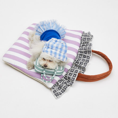 燕子萌宠屋韩国代购 louisdog宠物猫狗时尚便捷可手提坐垫子沙发