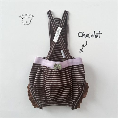 燕子萌宠屋韩国代购 louisdog宠物猫狗蕾丝宽松灯笼连体短裤