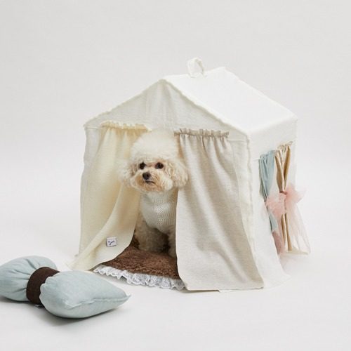 燕子萌宠屋韩国代购louisdog猫狗帐篷公主小窝软床躲猫猫柔软垫子