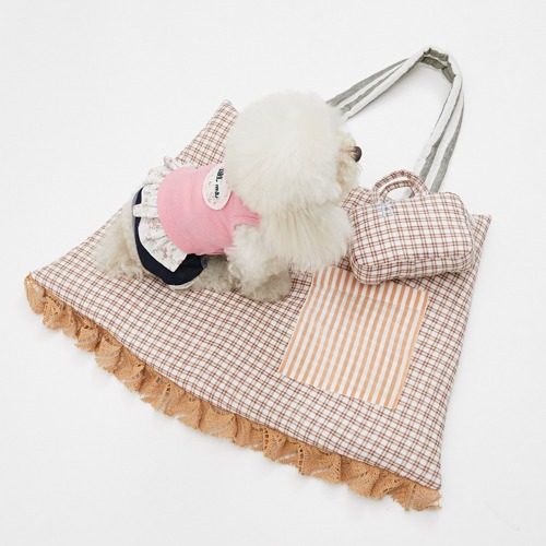 燕子萌宠屋韩国代购 louisdog宠物猫狗时尚便捷可手提坐垫子沙发