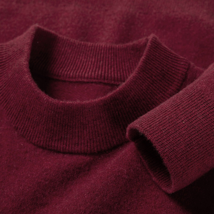 普通毛线圆领宽松简约休闲休闲风针织衫/毛衣